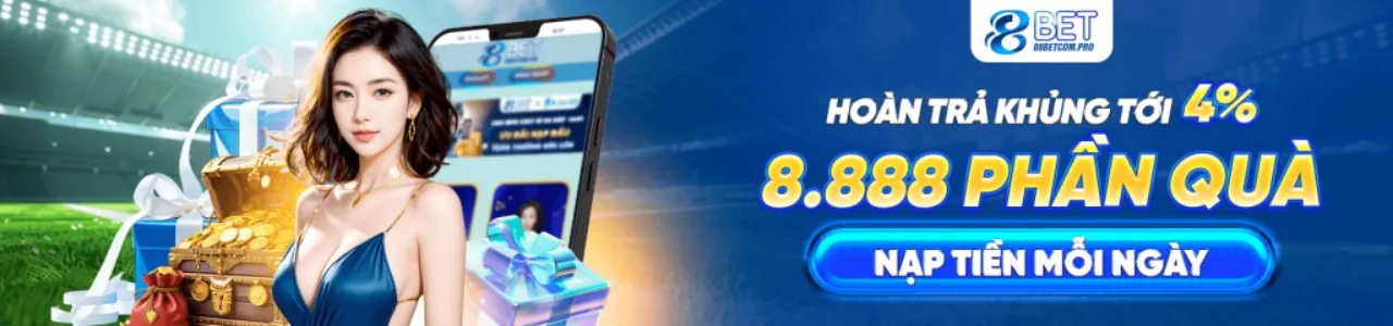 Banner chính thức qh8888 - Đăng nhập nhận 188K